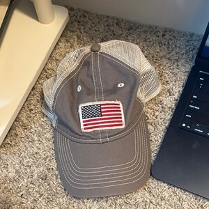 American Flag Mesh Baseball Cap